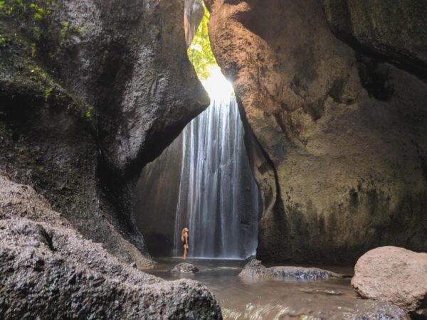 Tukad Cepung Waterfall Tour Professional Private Bali Driver Tour Guide Car Rental
