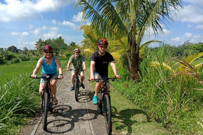 Bali Cycling and River Rafting Tour