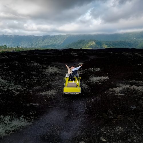 Sunrise Jeep Mount Batur & Hot Spring Tour
