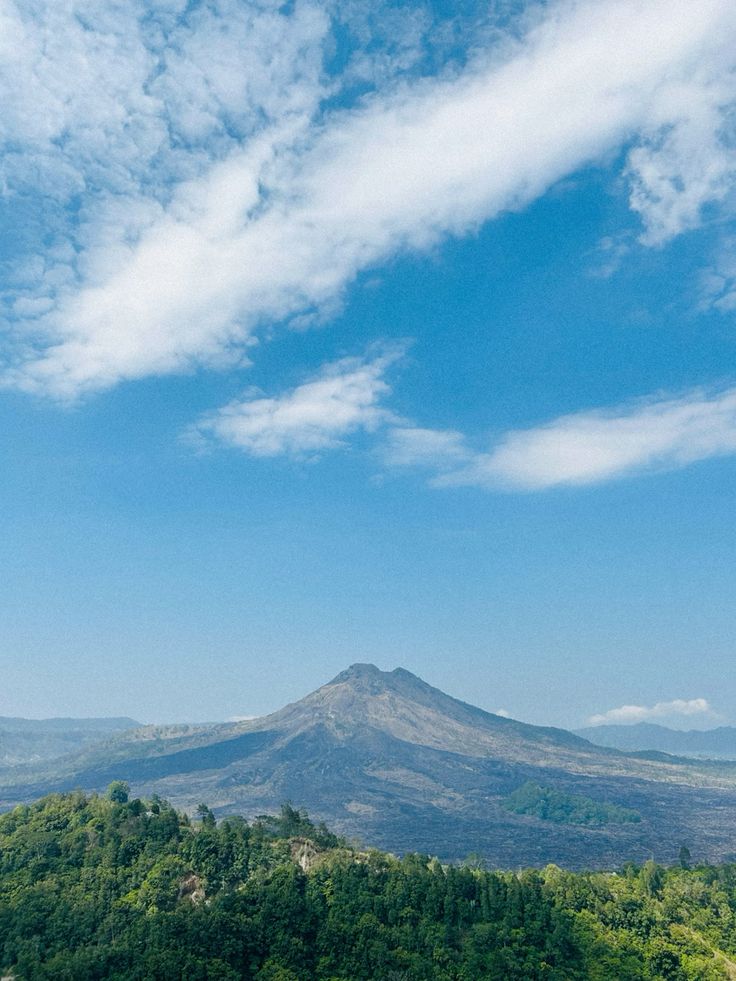 The Bali Kintamani Volcano