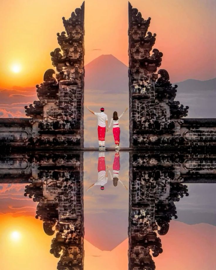 Bali Tour Temple Sunset for Spiritual