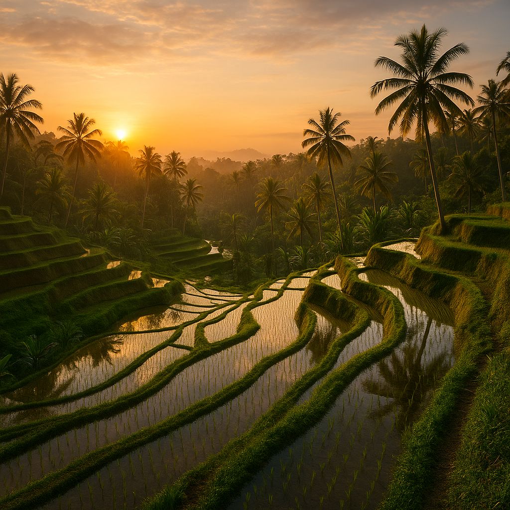 bali tour rice fields