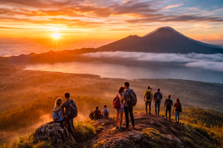 bali tour volcano views