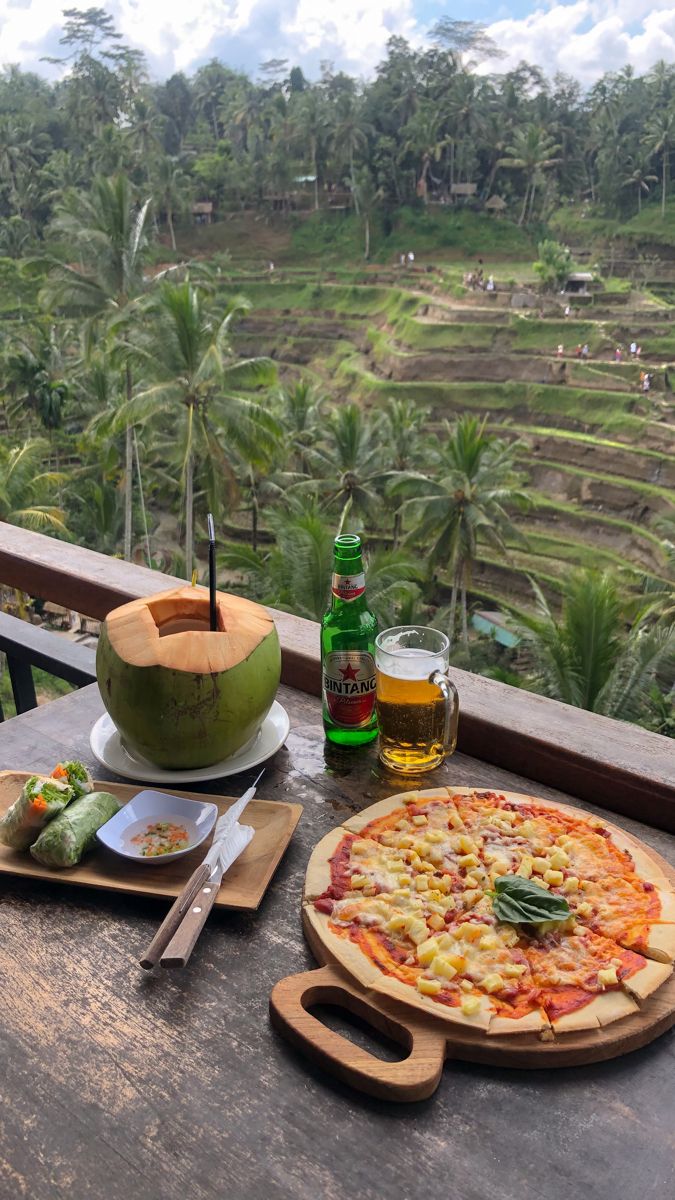 Scenic highland lunch stop included in a Bali tour all inclusive package