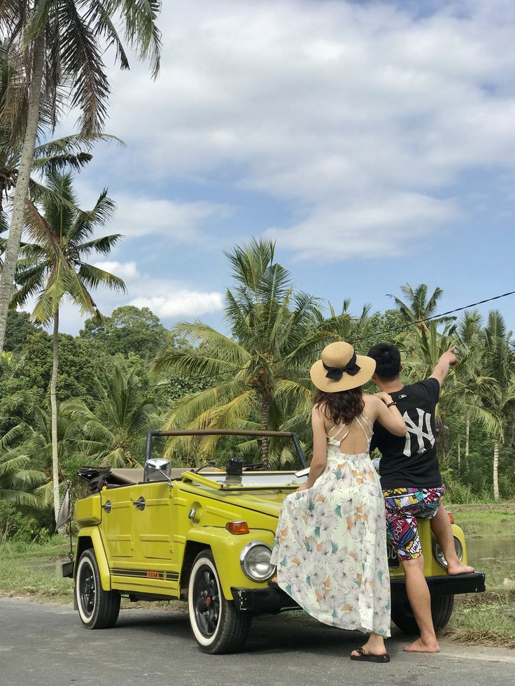 Travelers enjoying scenic views during a Bali tour VIP service excursion with Mr Bali Tour
